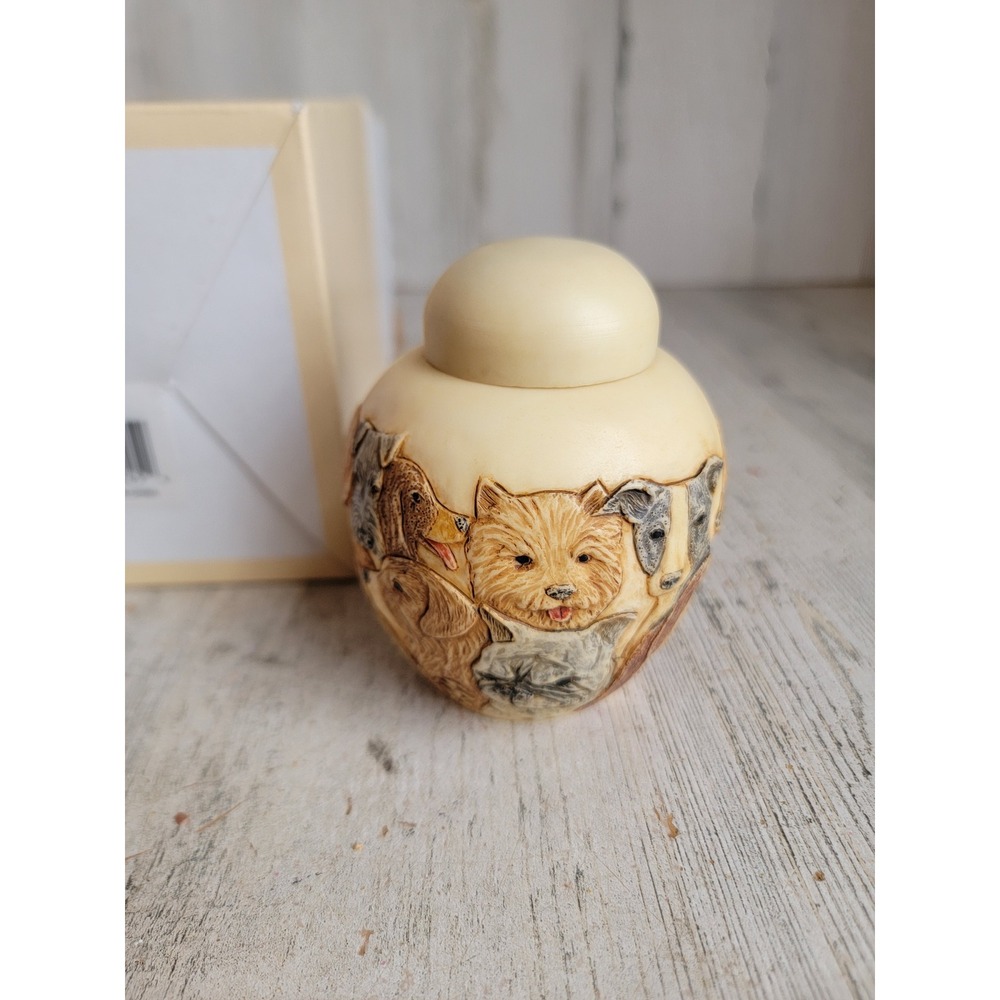 Jardinia puppy litter‎ dog miniature vase collectible home decor pet